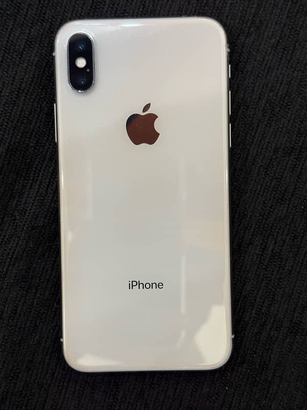 i phone x 64 gb non pta condition 10/10 white colour 6