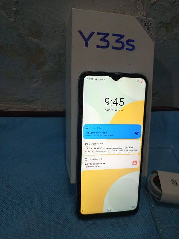 Vivo y33s 8+4/128 gb / exchange possible 9