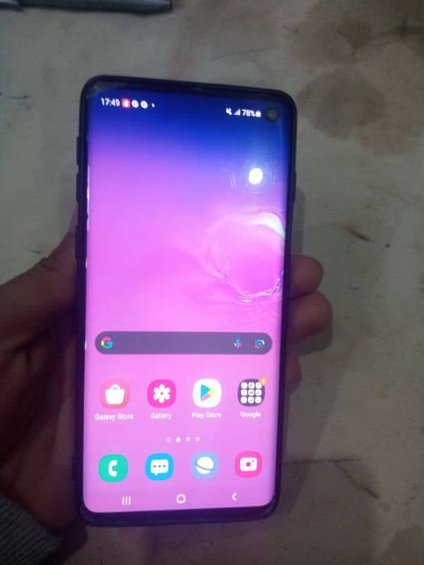 Galaxy S10 Patched A1 condition for Sale 0