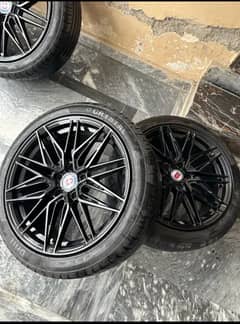 18 inch rims HRE rims with tyre