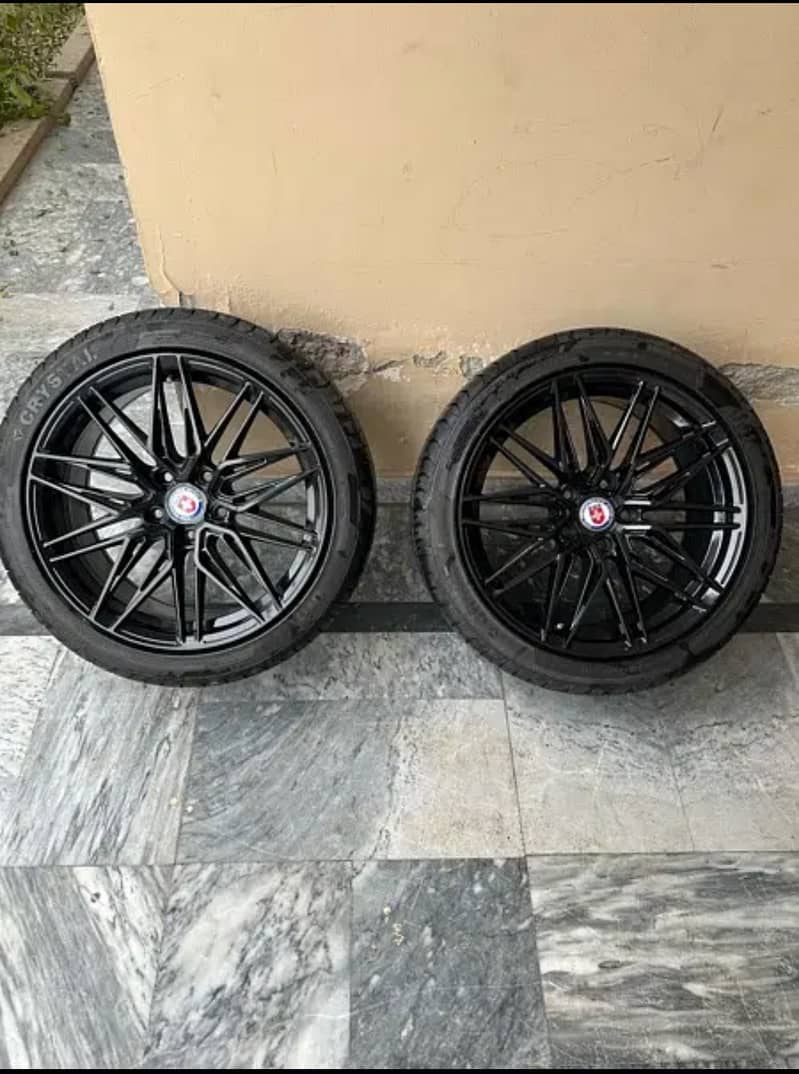 18 inch rims HRE rims with tyre 1