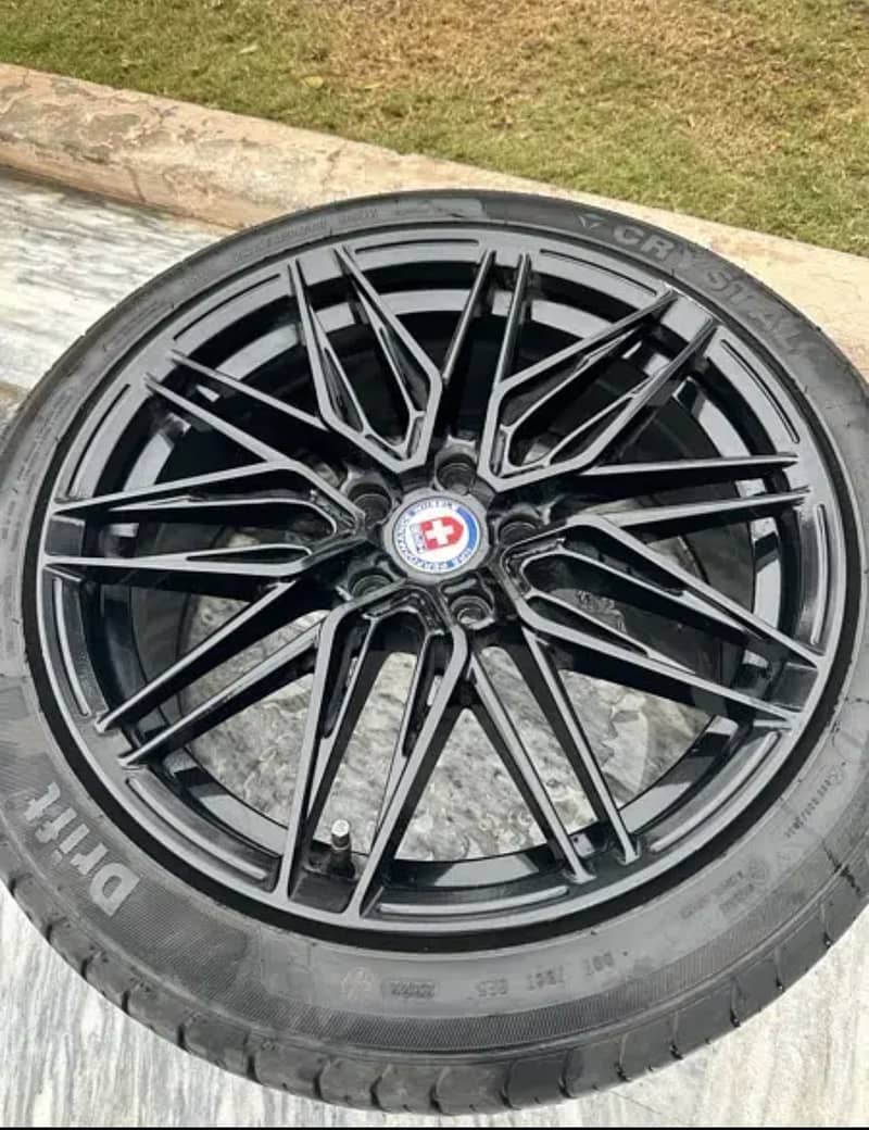 18 inch rims HRE rims with tyre 2