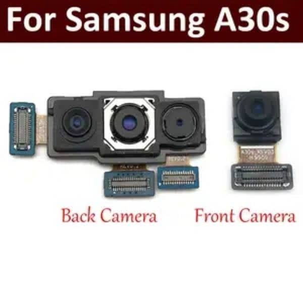 Samsung A30s 4/64 parts front and back camera for sale 1