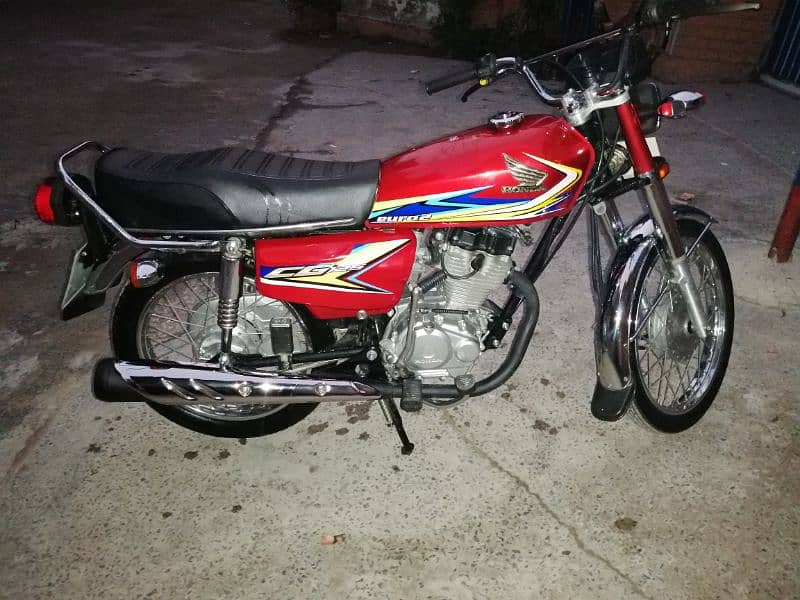 Honda CG 125 red color 0