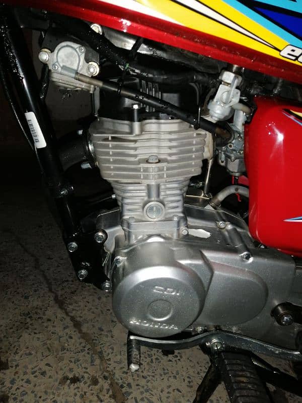 Honda CG 125 red color 2