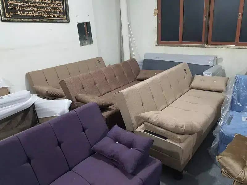 Sofa cum bed/Double cumbed/Sofa/ 3 seatShape / Combed /Double sofa bed 2