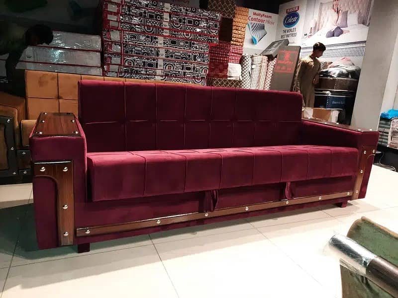 Sofa cum bed/Double cumbed/Sofa/ 3 seatShape / Combed /Double sofa bed 9