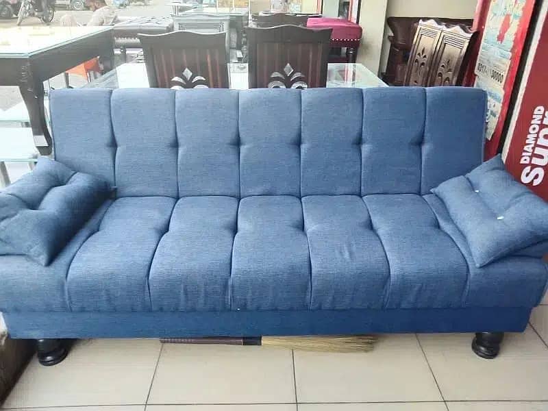 Sofa cum bed/Double cumbed/Sofa/ 3 seatShape / Combed /Double sofa bed 16