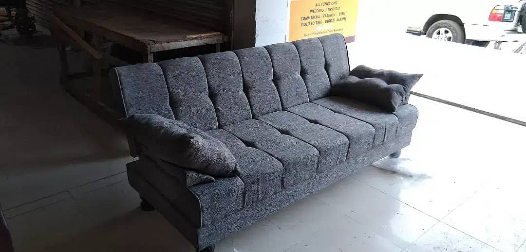 Sofa cum bed/Double cumbed/Sofa/ 3 seatShape / Combed /Double sofa bed 17