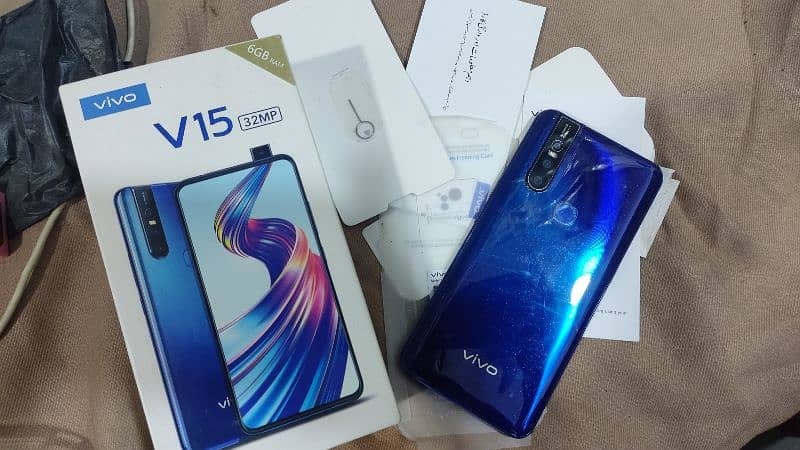 vivo v15 6 64GB with box pop up camra all ok 03111231332 1