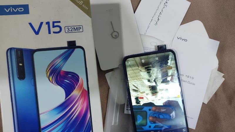 vivo v15 6 64GB with box pop up camra all ok 03111231332 6