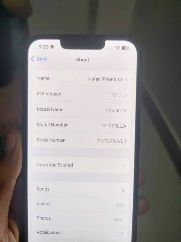 Iphone 13 non pta jv 256gb my number 03042553687 2