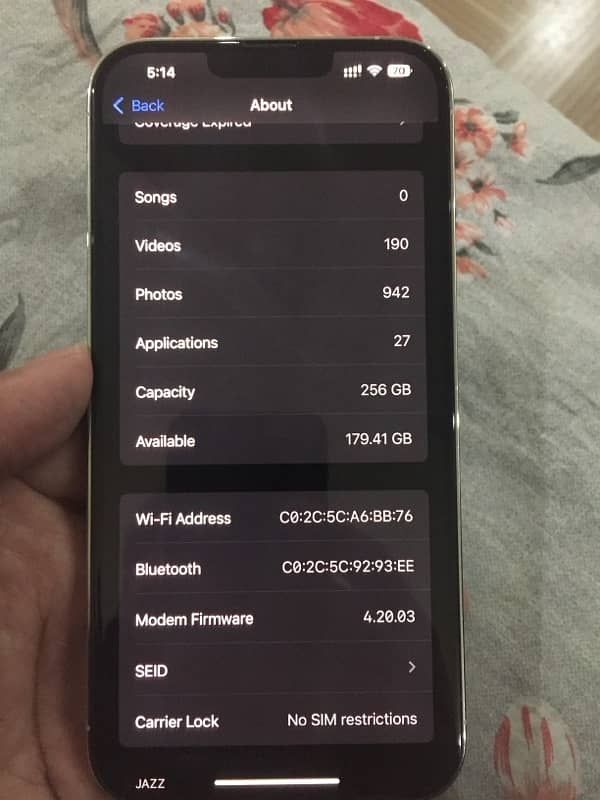 iPhone 13 Pro Max 256GB HK Model PTA Approved 7