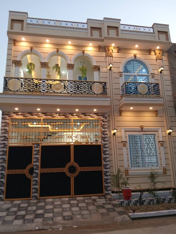 Al Raheem city & paradise new brand luxury 5 marly double story house for sale 0