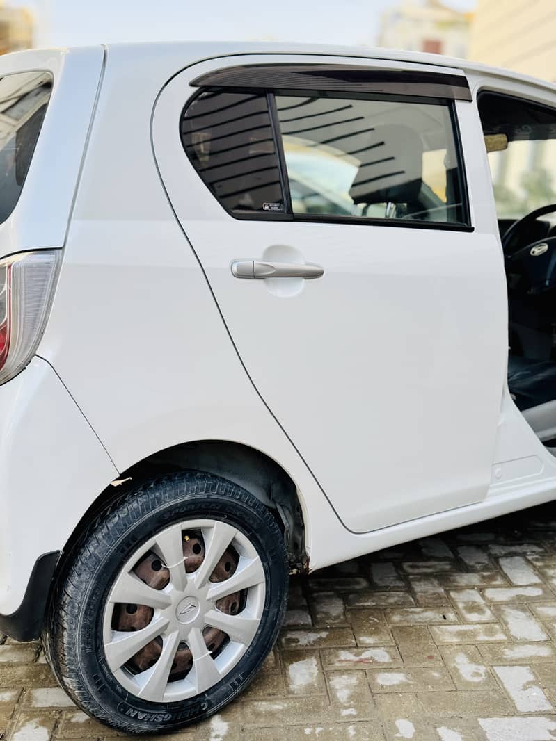 Daihatsu Mira 2013 full original preal white 8