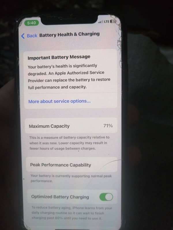 iphone X 64GB PTA approved 0