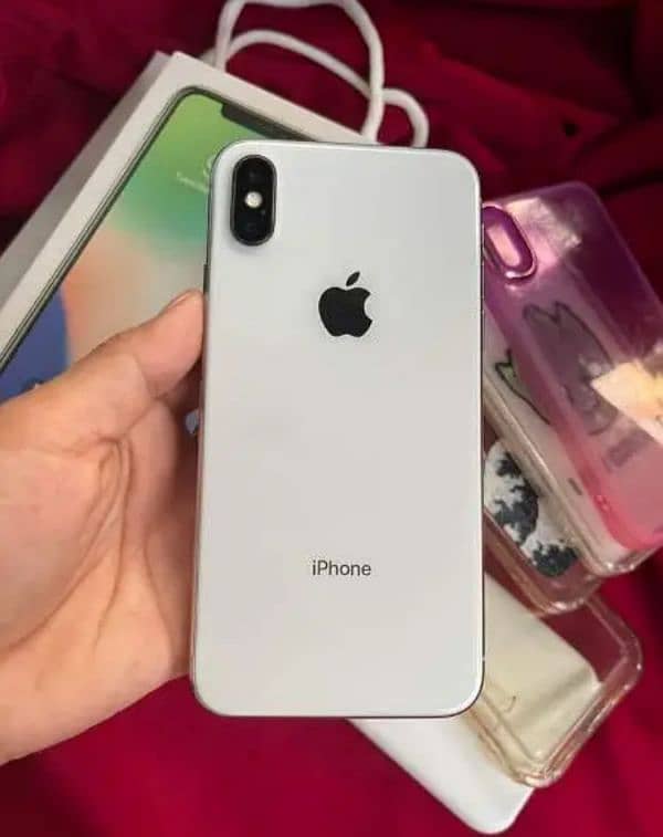 I phone x condition 10/10 no open no repair 256gb pta approved 1