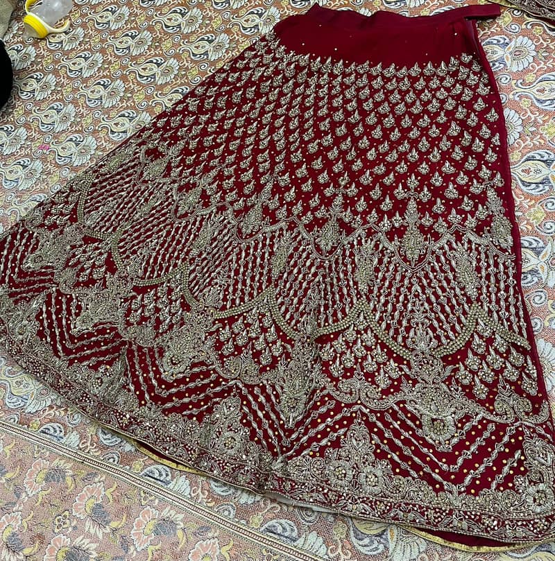 Bridal lehnga /Bridal Dress / beautifull Barat Lehnga 7