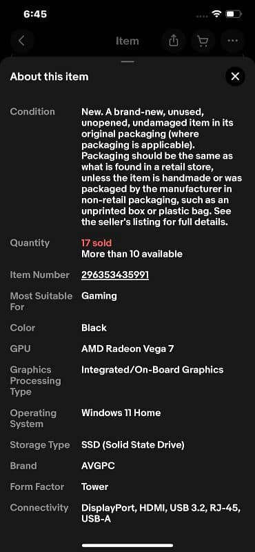 AVGPCMaxGaming PC Desktop RYZEN 5 5600G Radeon Vega7 16GB DDR4 1TB SSD 3