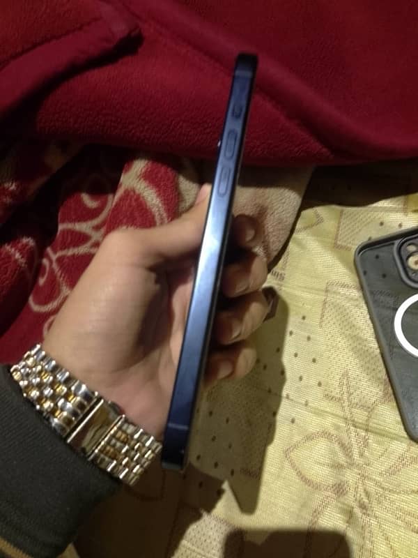 iphone 15 pro max with box blue platnium jv 2