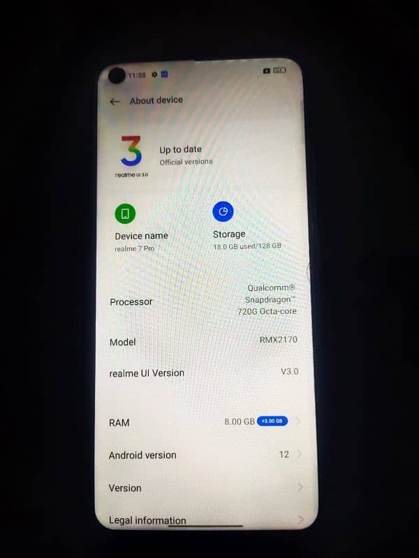 Realme 7pro 8/128 4