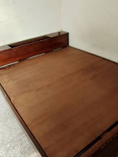 Wooden Double bed