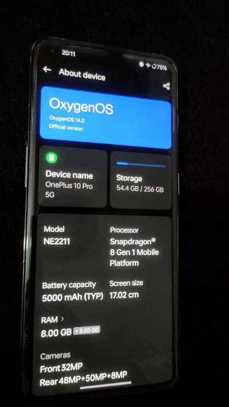 OnePlus 10 pro 5G 8/256 3
