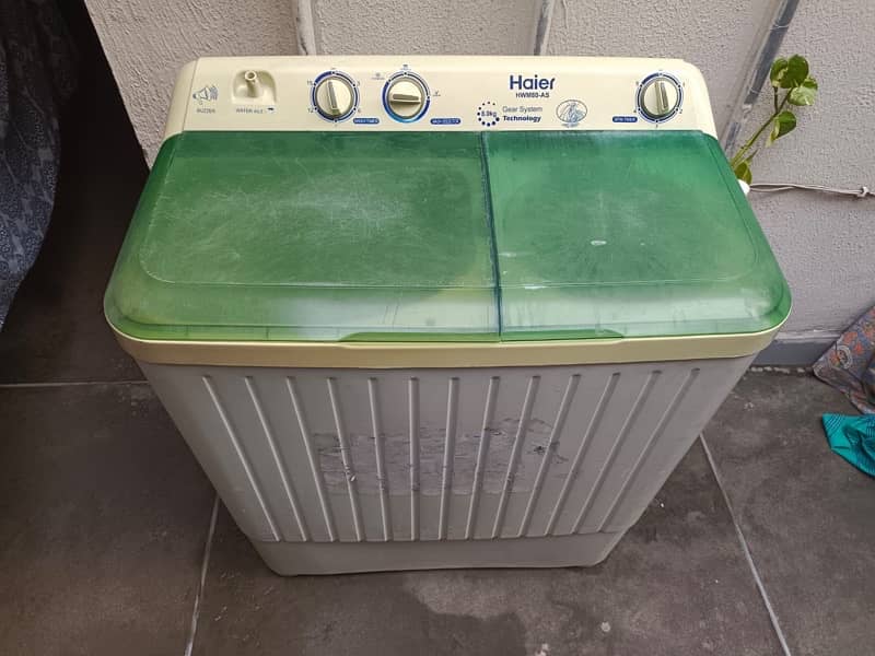 Haier washing spin and dryer 0