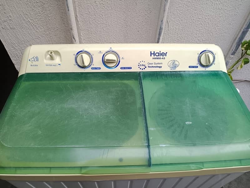 Haier washing spin and dryer 7