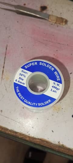 Super solder wire bundle 0.8mm role