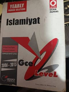 islamiat o level past papers yearly 2006-2016 ( read description)