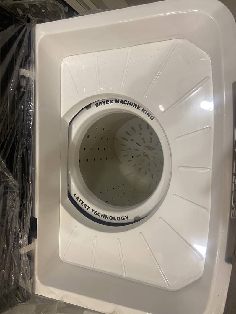 Washer and spinner. 6