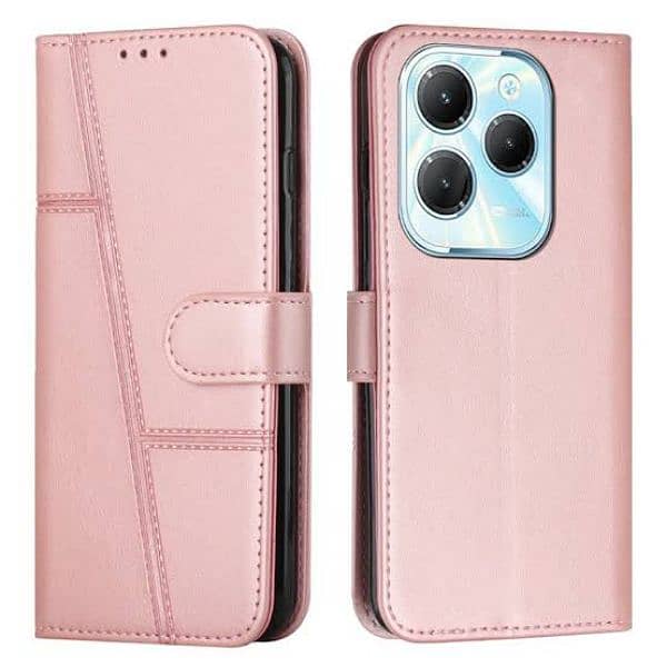 infinix 40i book cover case 0