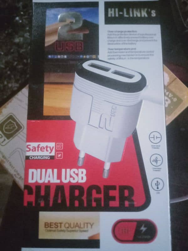 dual charger  branded 0