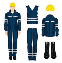 Uniform, Workwear, Security Guard suit, Scrub, Trouser, Chef coat