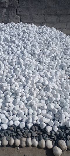 Stones Pebble Gravel Boulders White Black