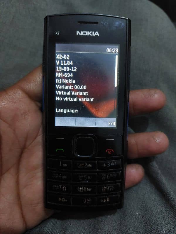 Nokia x2-02 lush condition dual pta 1