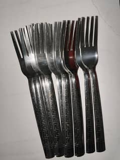 Table forks stainless steel