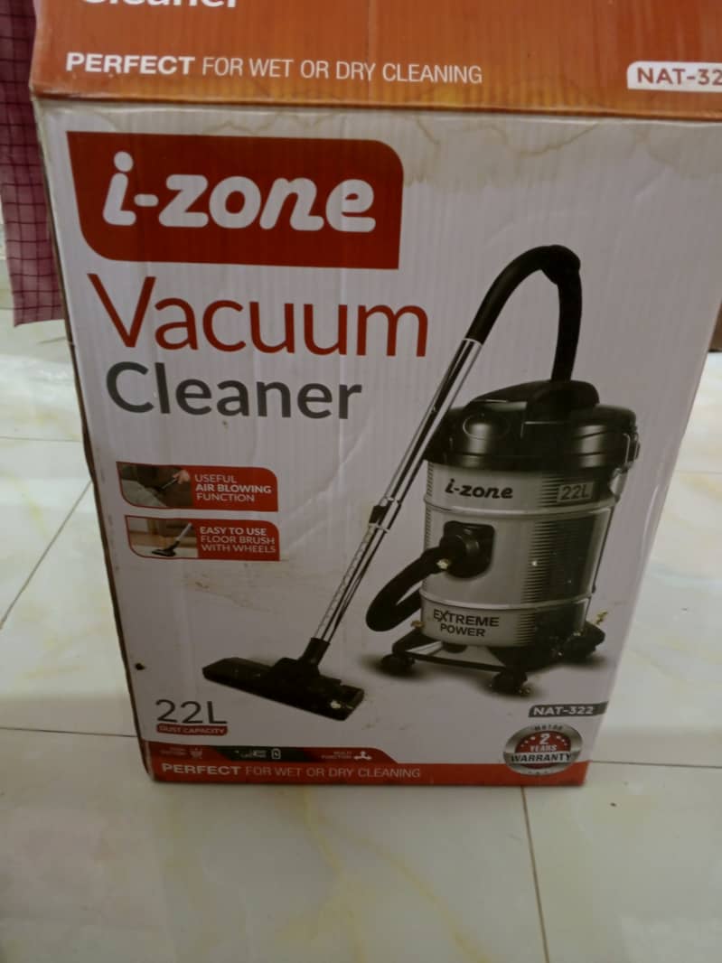 i zone 22 ltr vacum cleaner 1 time used 4