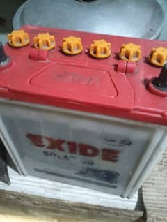 Exide battery 50 empire with charger