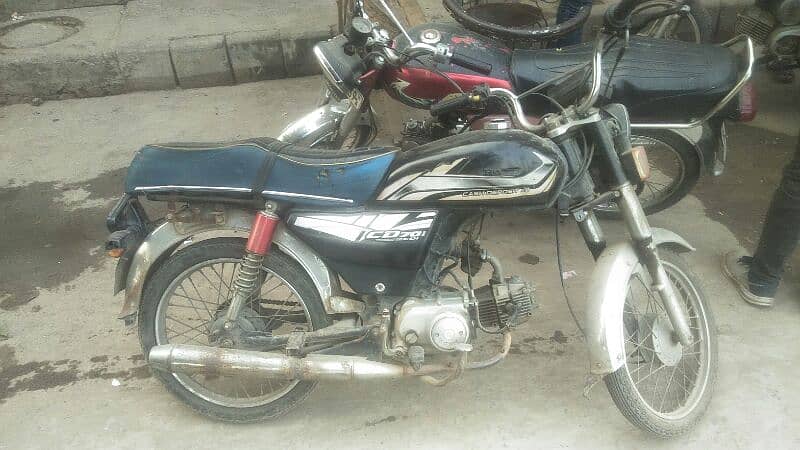 Hunza 70cc used bike 12