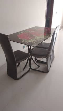 Dining Table With 3 Dining Chairs