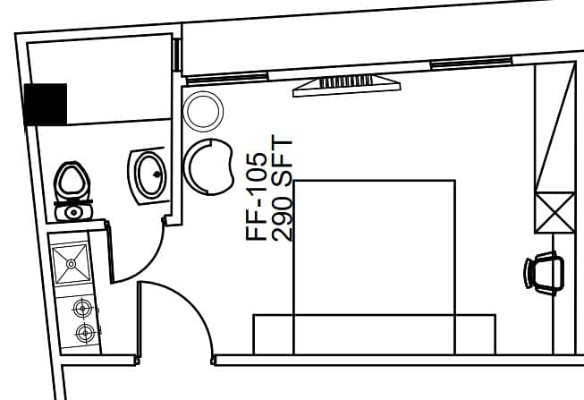 FULLY FURNISHED STUDIO APARTMENT IN REASONABLE INSTALLMENT PLAN 2