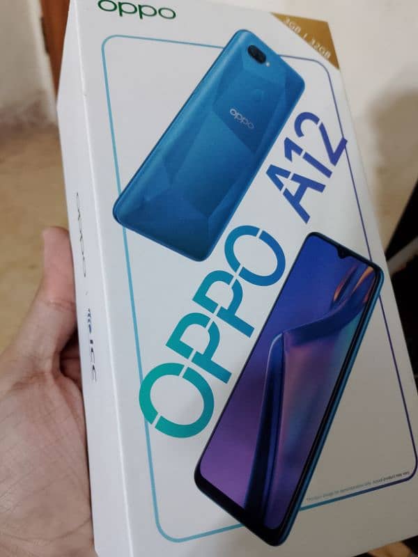 Oppo A12 with box 0