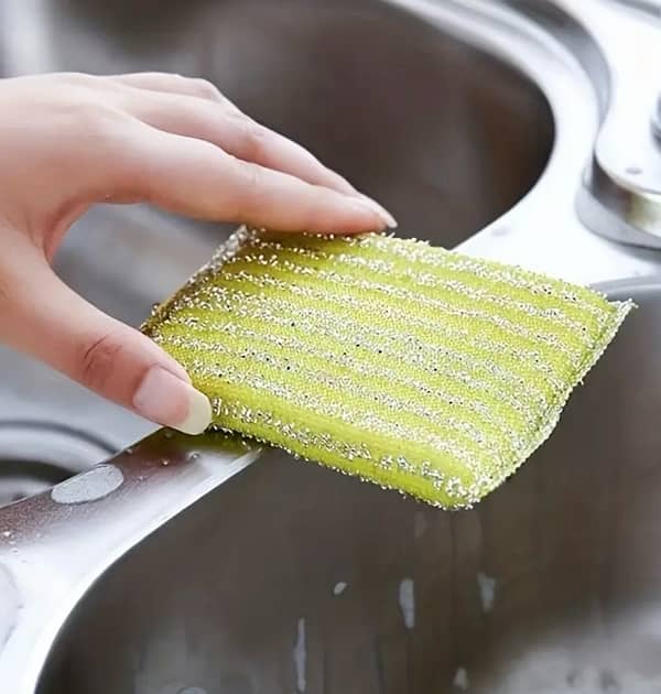 4 pieces Cloth Brush Dishcloth Brush Dish Artifact Kitchen Cleaning 1