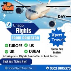 Air Tickets/Visa/Umrah package/Travel consultant.