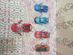 5 Combo Metal Cars