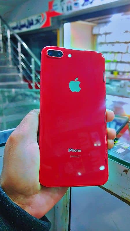 I phone 8 plus Red color 0