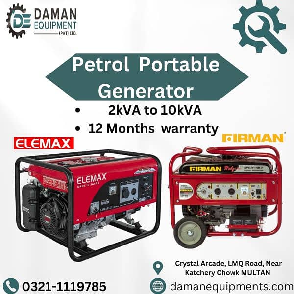 Petrol Generator 6 KVA 0