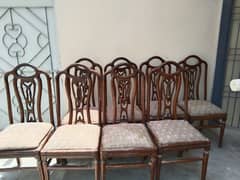 Beautiful Antique Chairs 8 PC